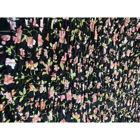 "KATE & MALLORY" 1 Pc. Jumpsuit SZ 1X Floral Boho Summer Cottage Core Babydoll - Picture 10 of 12